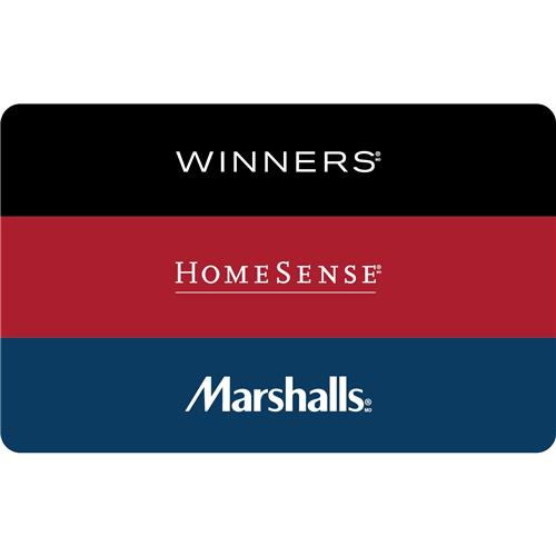 2019 Winners Homesense Marshalls Canada Xmas Gift Cards  No Value 