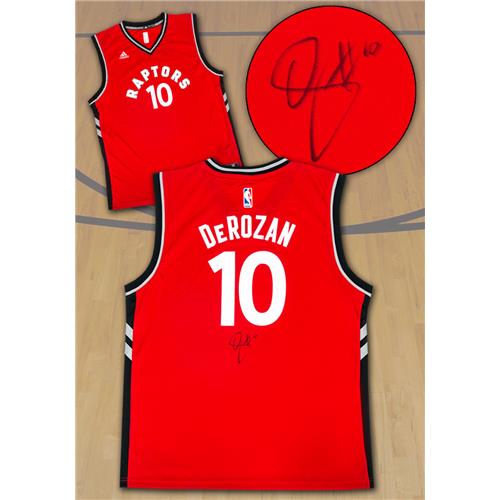 demar derozan signed jersey
